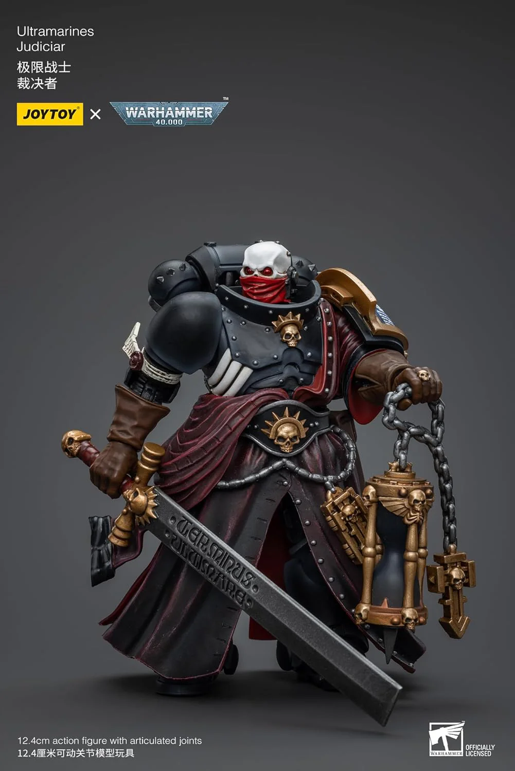 Warhammer 40k Ultramarines Judiciar 1/18 Scale Action Figure - Image 2