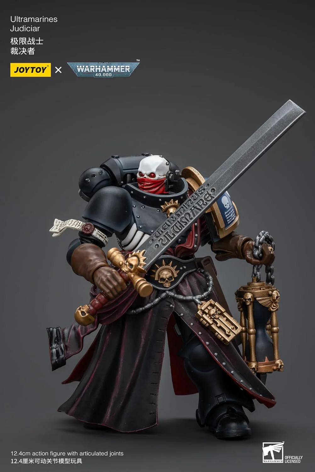 Warhammer 40k Ultramarines Judiciar 1/18 Scale Action Figure - Image 6