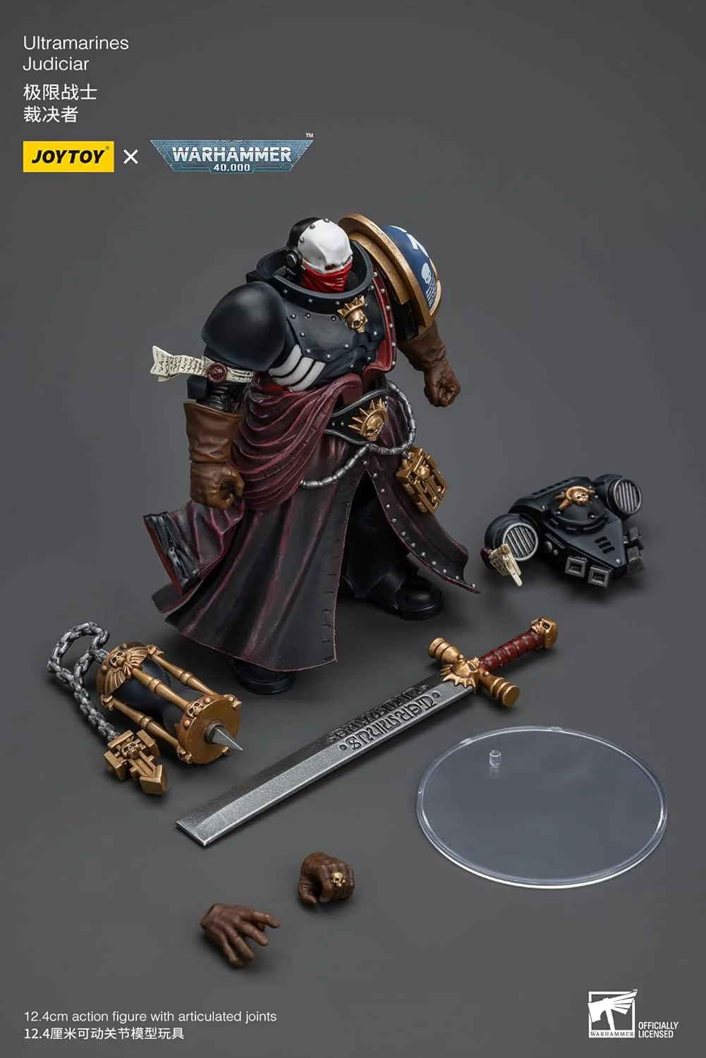 Warhammer 40k Ultramarines Judiciar 1/18 Scale Action Figure - Image 8