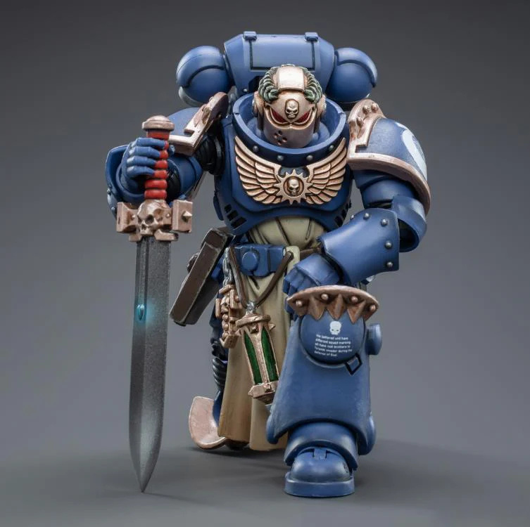 Warhammer 40K Ultramarines Primaris Company Champion 1/18 Scale Figure - Image 5