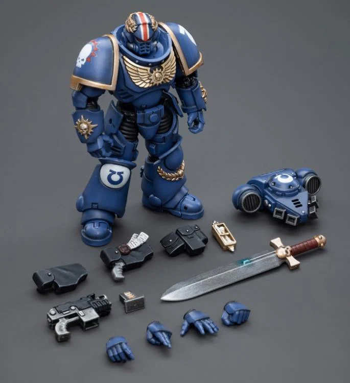 Warhammer 40K Ultramarines Primaris Lieutenant Argaranthe 1/18 Scale Figure - Image 8