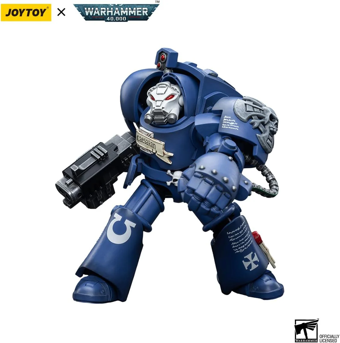 Warhammer 40K Ultramarines Terminators Brother Caesaran 1/18 Scale Figure - Image 3