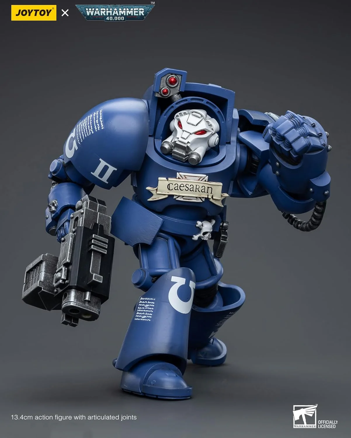 Warhammer 40K Ultramarines Terminators Brother Caesaran 1/18 Scale Figure - Image 5