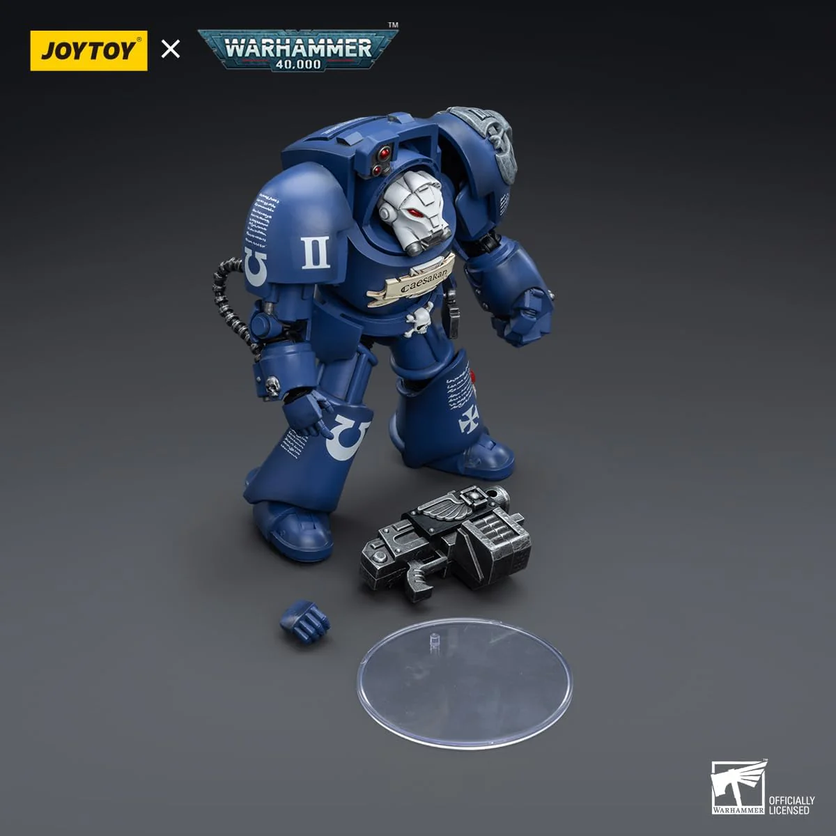 Warhammer 40K Ultramarines Terminators Brother Caesaran 1/18 Scale Figure - Image 6