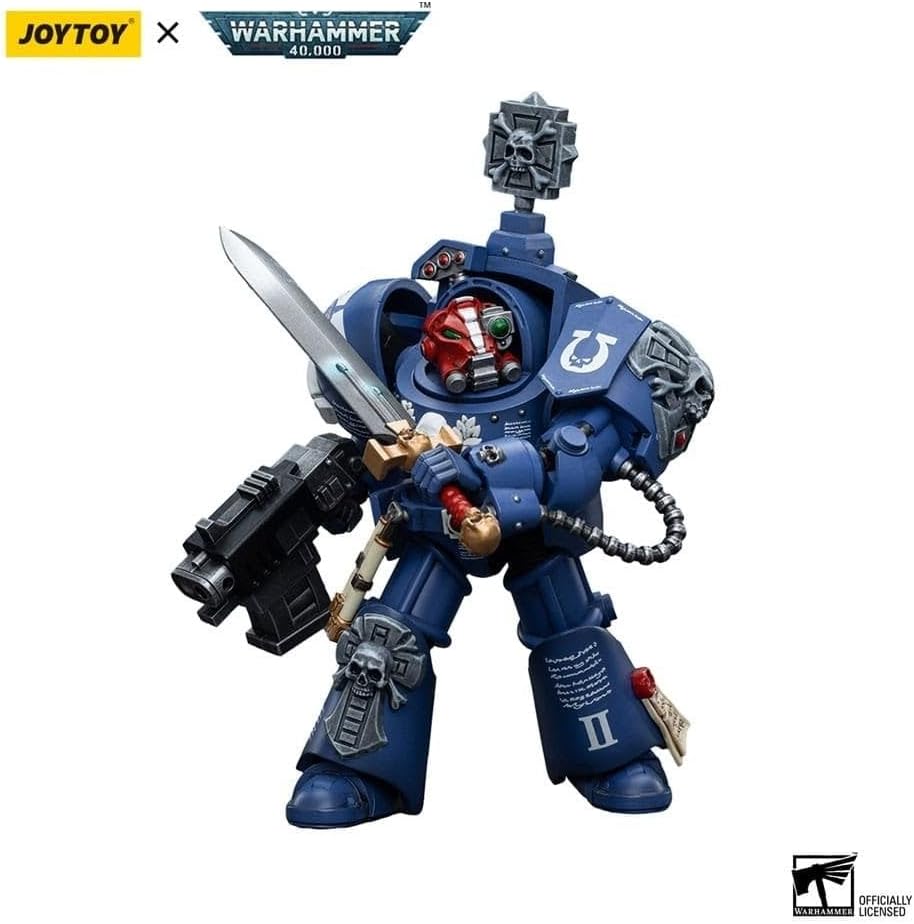Warhammer 40K Ultramarines Terminators Sergeant Terconon 1/18 Scale Figure