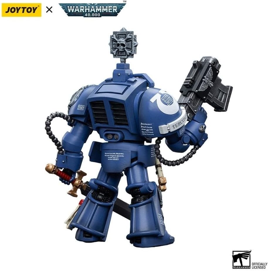 Warhammer 40K Ultramarines Terminators Sergeant Terconon 1/18 Scale Figure - Image 3